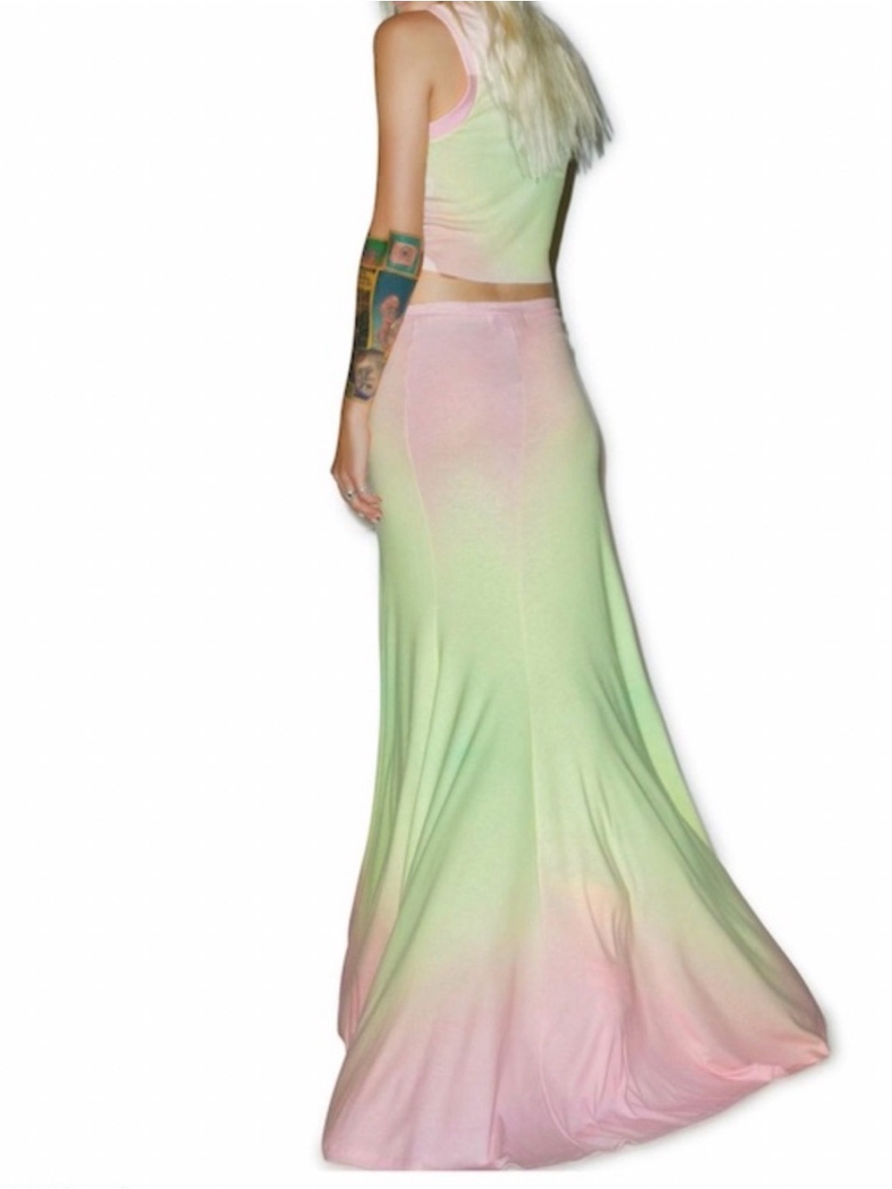 Wildfox Couture Brite Maxi Verona Skirt
